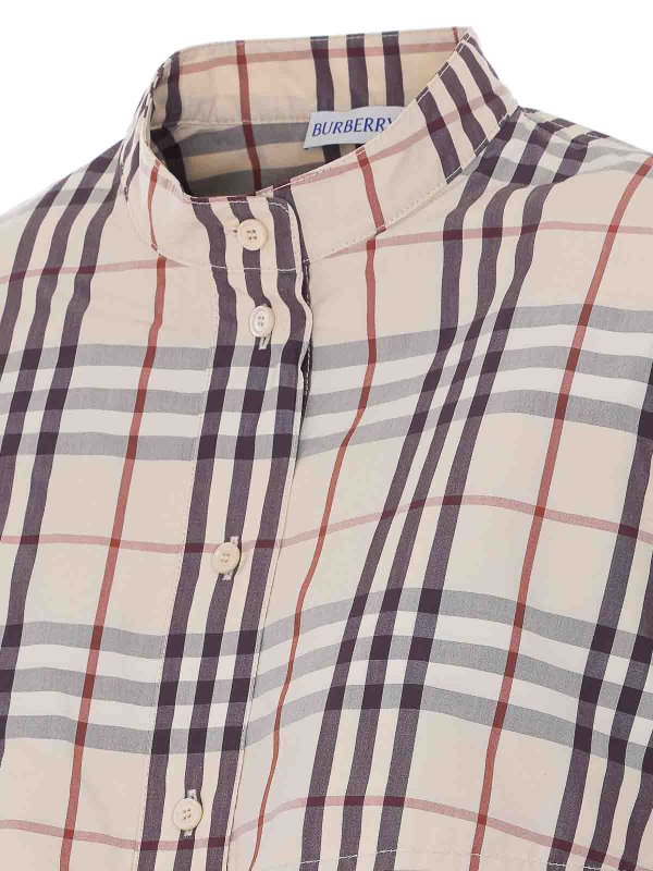 The Best Shops BURBERRY: Kurze Kleider - Kurzes Kleid - Beige