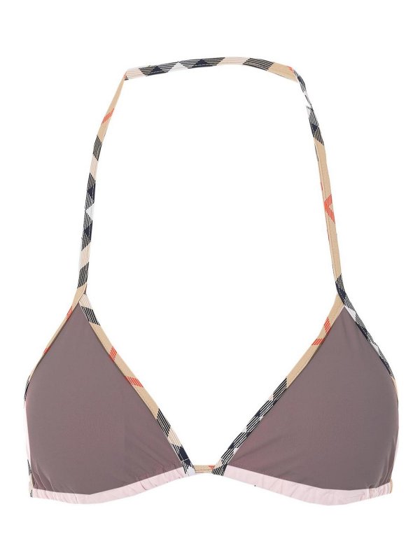 BURBERRY: bikinis - Pink Bikini Bra