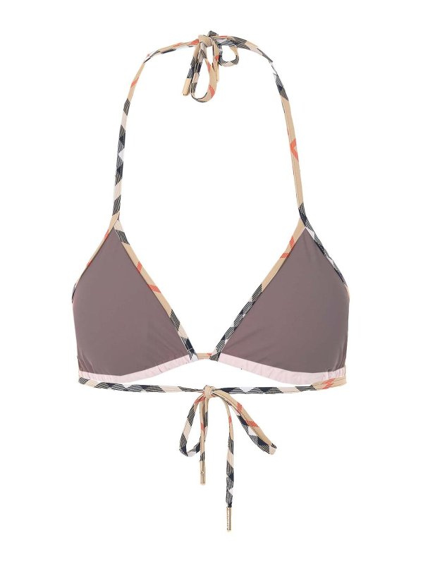 BURBERRY: bikinis online - Pink Bikini Bra