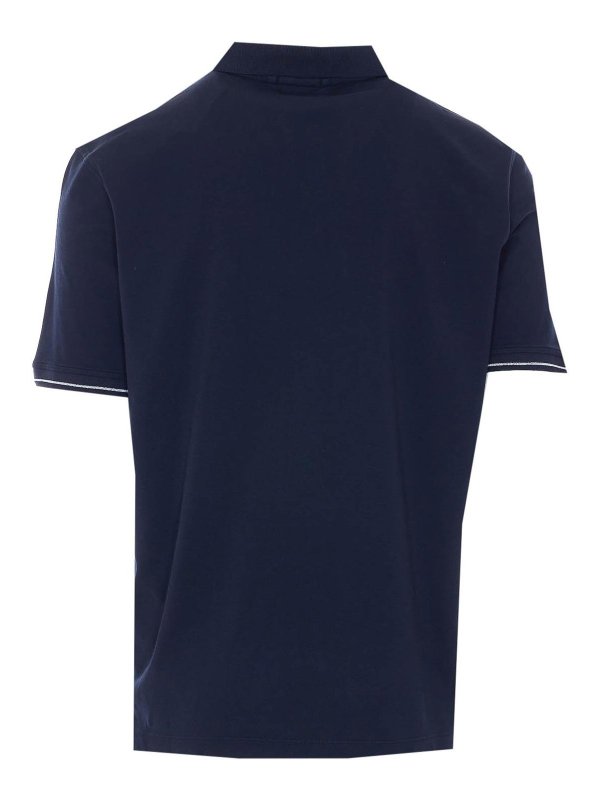 C.P. COMPANY: polo online - Polo Total Eclipse Blu e Bianca