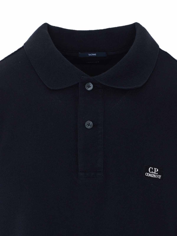 ポロシャツ - 黒 shop online: C.P. COMPANY