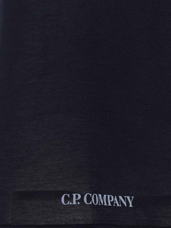 The Best Shops C.P. COMPANY: T-shirts - T-Shirt - Schwarz