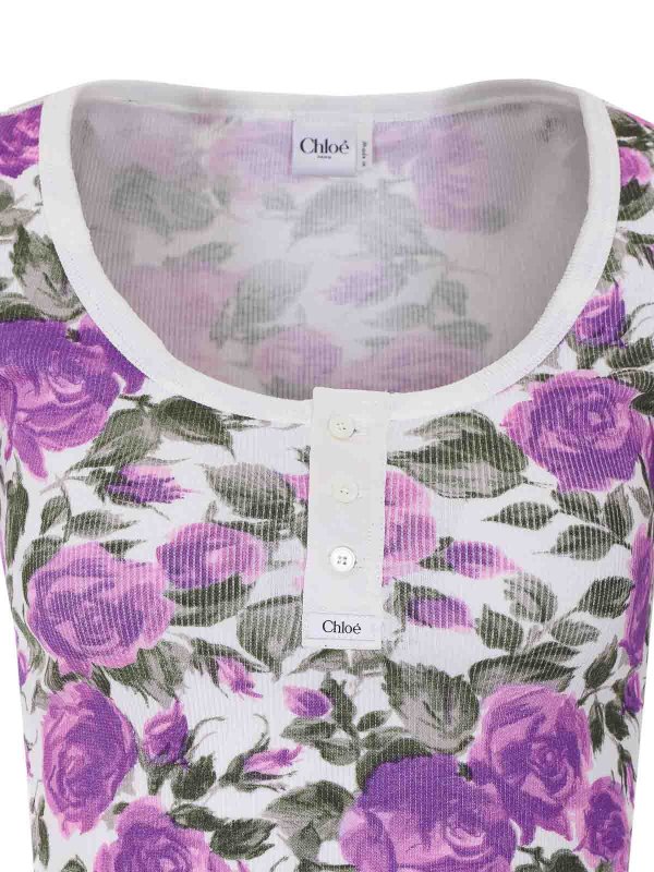 T-Shirt - Weiß shop online: CHLOE
