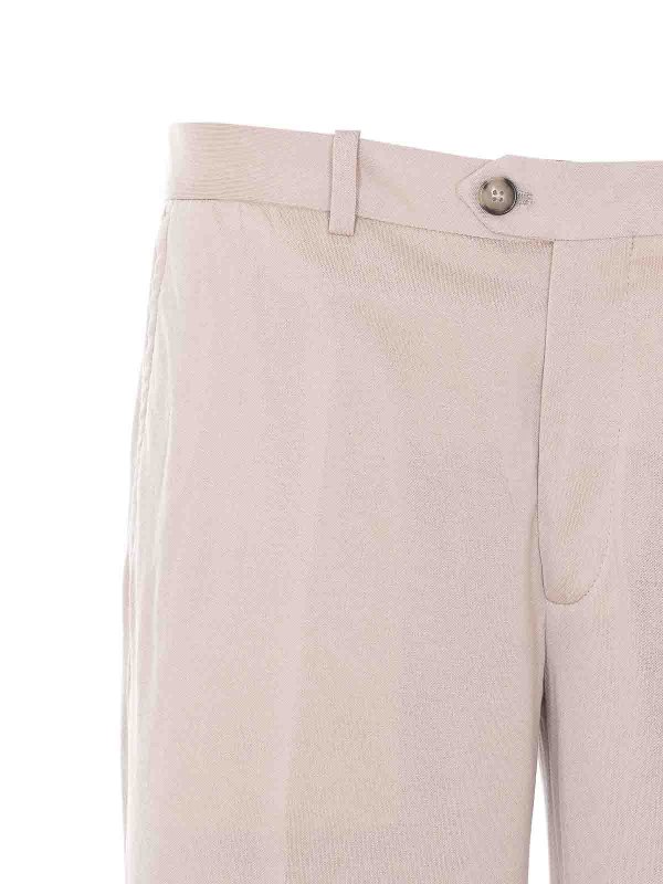 Pantaloni beige comodi shop online: CIRCOLO 1901