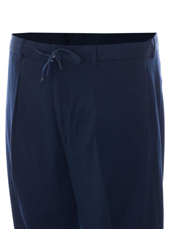 The Best Shops CIRCOLO 1901: casual trousers - Blue Pants