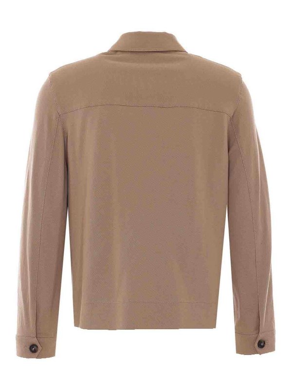 CIRCOLO 1901: blazers online - Beige Single Breasted Button Closure