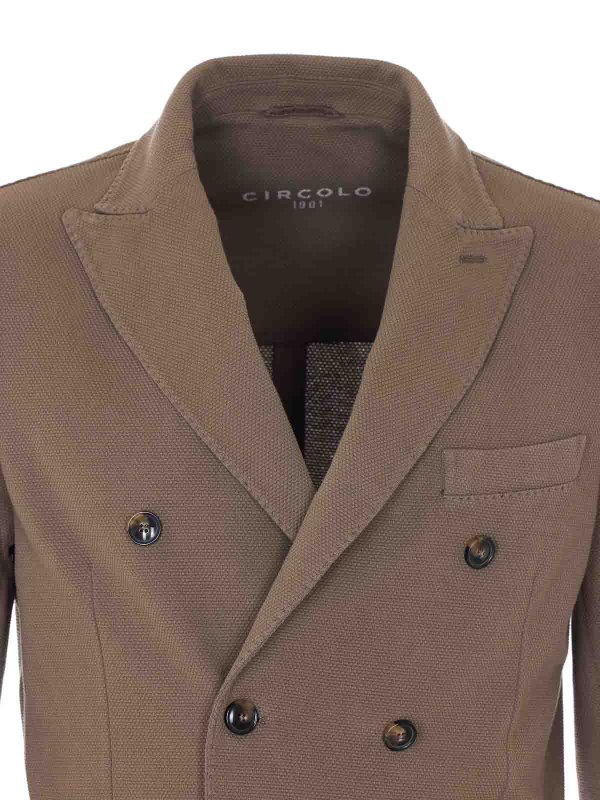 Double Breasted Jacket shop online: CIRCOLO 1901