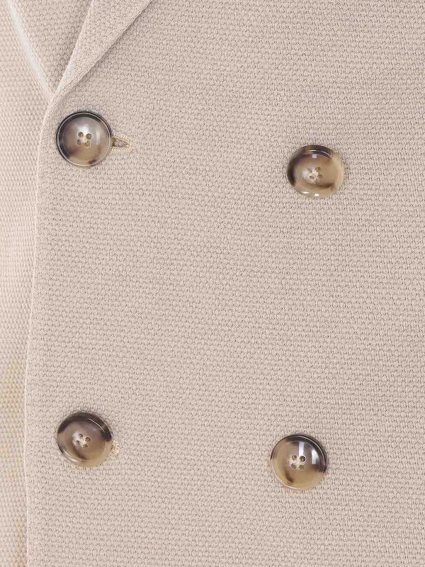The Best Shops CIRCOLO 1901: blazers - Candle Double Breasted Button Jacket