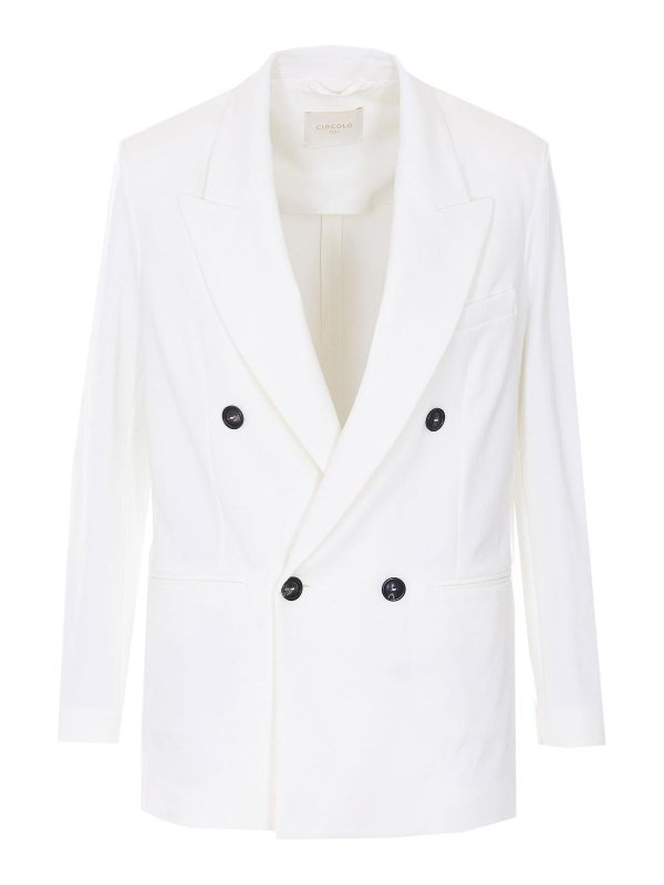 CIRCOLO 1901: Blazer - Blazer - Blanco