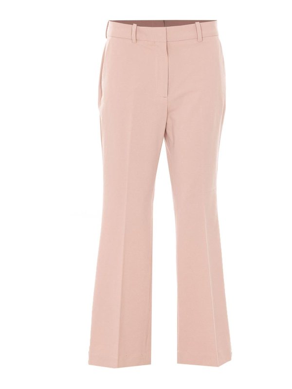 CIRCOLO 1901: casual trousers - Etherea Pink Pants
