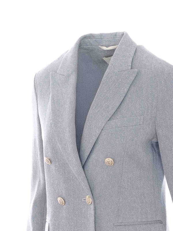 The Best Shops CIRCOLO 1901: blazers - Light Blue Blazer