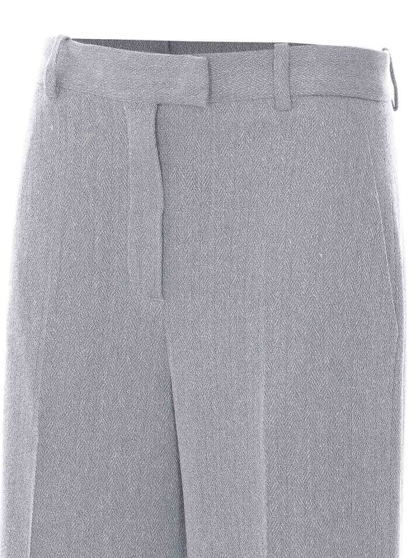 The Best Shops CIRCOLO 1901: casual trousers - Light Blue Pants