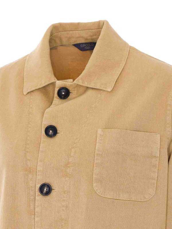 The Best Shops CIRCOLO 1901: giacche casual - Giacca Beige Sabbia