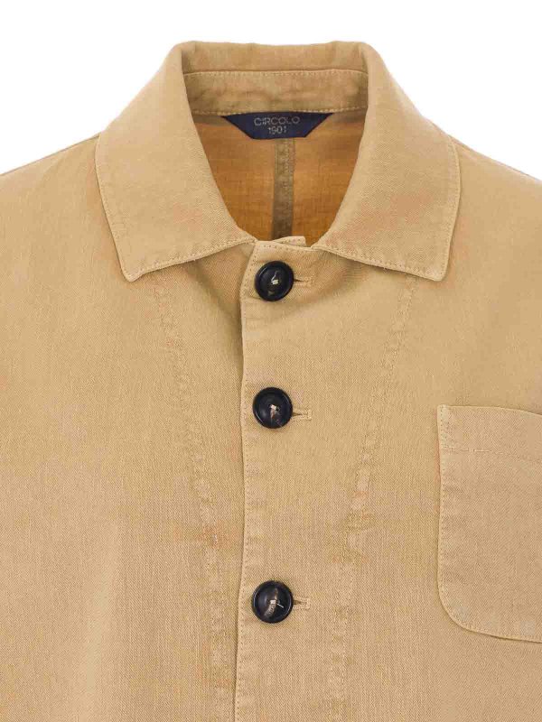 Giacca Beige Sabbia shop online: CIRCOLO 1901