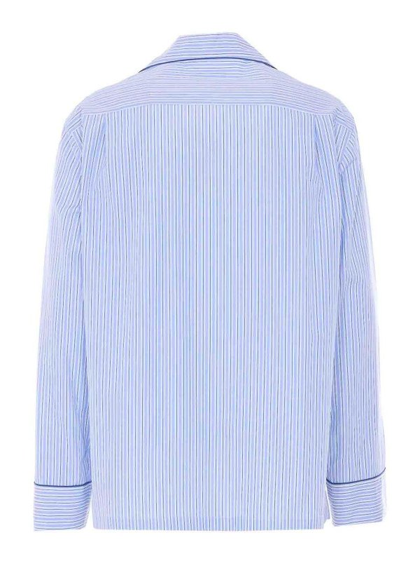 DOLCE & GABBANA: camicie online - Camicia Blu E Bianca