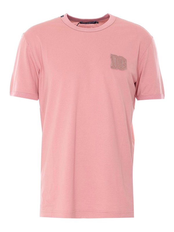 DOLCE & GABBANA: t-shirts - Dg Patch T-Shirt