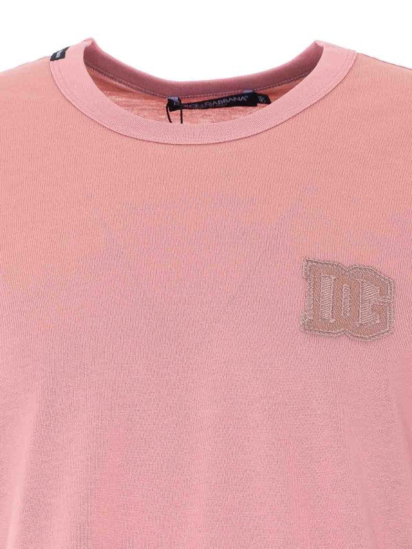 Dg Patch T-Shirt shop online: DOLCE & GABBANA
