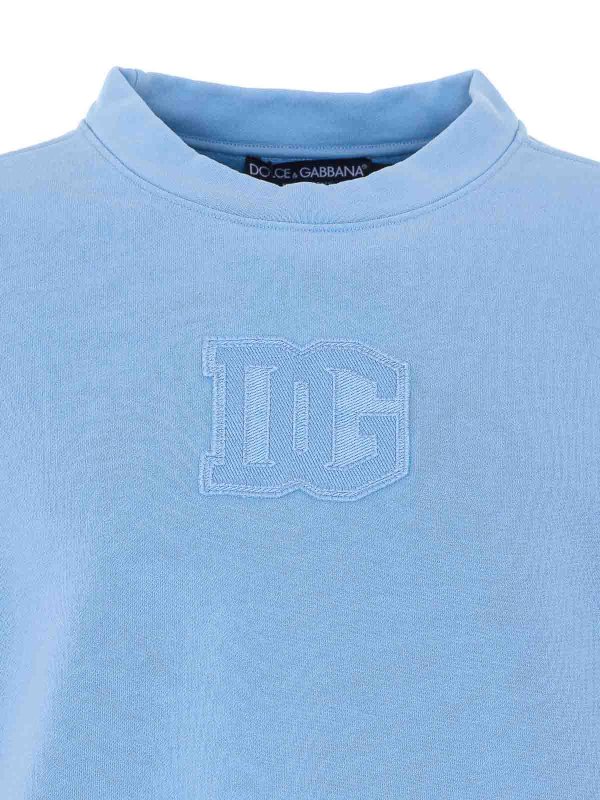 Sudadera - Azul shop online: DOLCE & GABBANA
