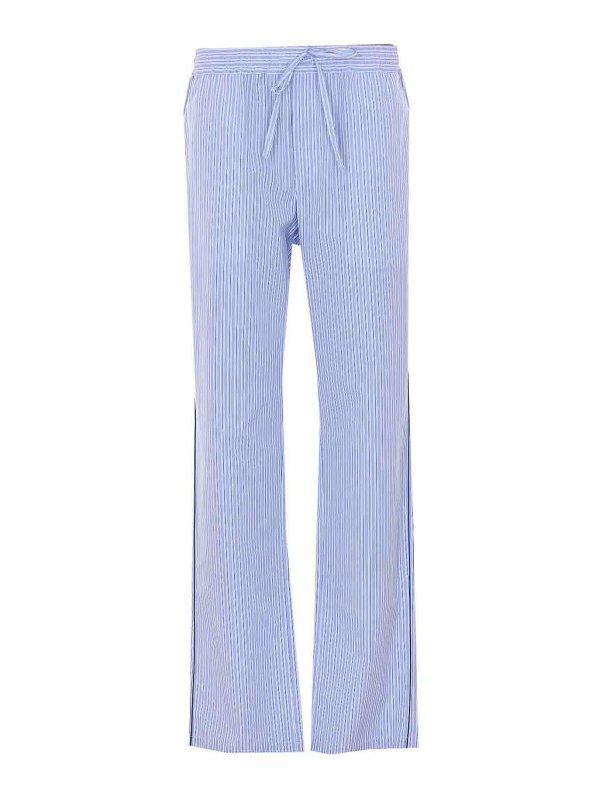 DOLCE & GABBANA: pantaloni casual - Pantaloni Blu E Bianchi