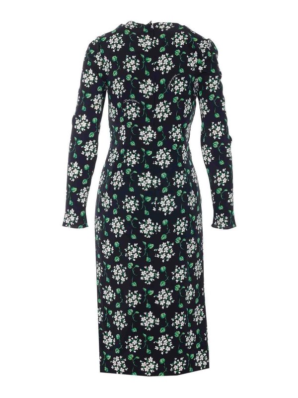 DOLCE & GABBANA: ニーレングスドレス online - 膝丈ドレス - マルチカラー