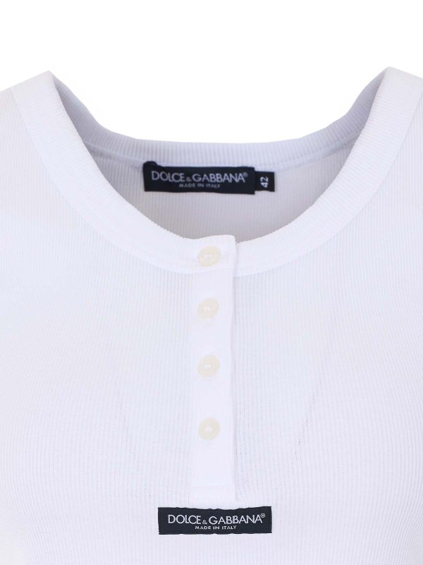 Top - Blanco shop online: DOLCE & GABBANA