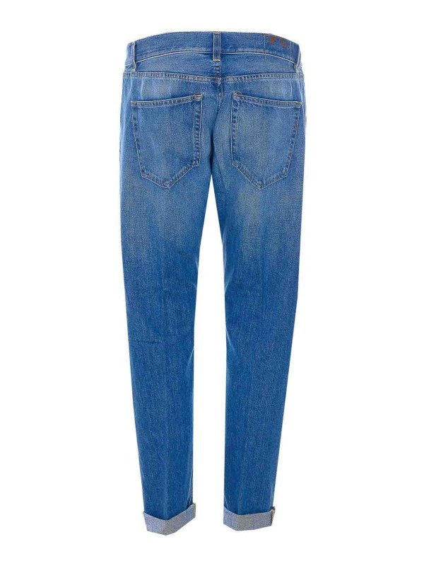 DONDUP: straight leg jeans online - Blue Icon Jeans