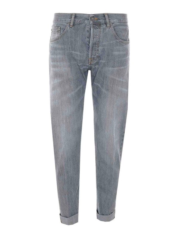 DONDUP: Jeans Rectos - Vaqueros Rectos - Azul