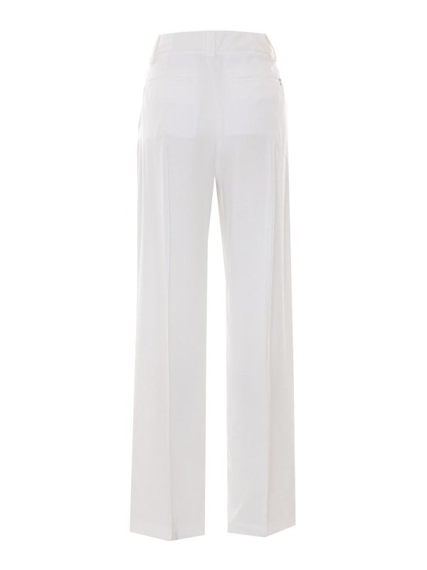 DONDUP: casual trousers online - White Pants