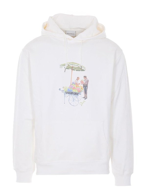 DRÔLE DE MONSIEUR: Sweatshirts und Pullover - Sweatshirt - Weiß