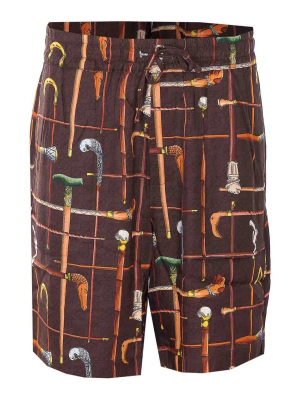 DRÔLE DE MONSIEUR: Hosen Shorts - Shorts - Braun