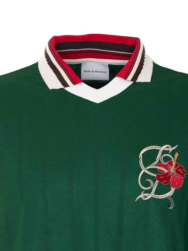 Poloshirt - Grün shop online: DRÔLE DE MONSIEUR