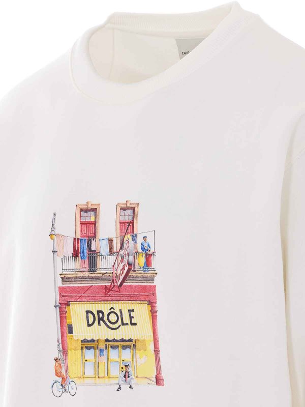 The Best Shops DRÔLE DE MONSIEUR: スウェット＆セーター - スウェットシャツ/セーター - 白