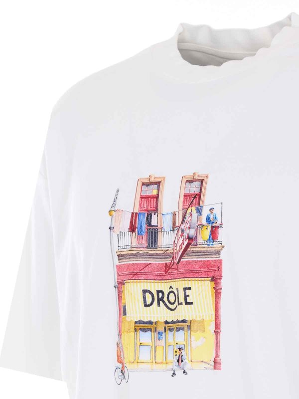 The Best Shops DRÔLE DE MONSIEUR: T-shirts - T-Shirt - Weiß