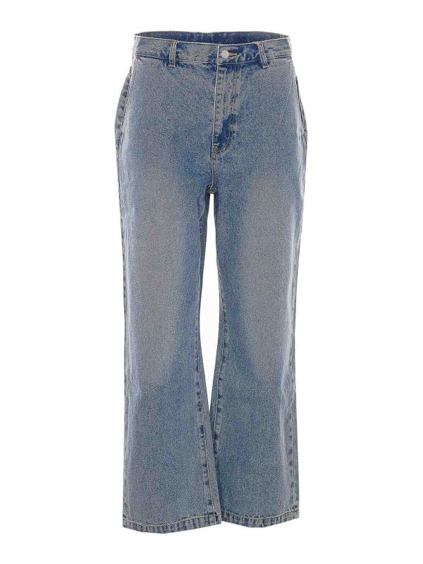 DUNST: Jeans Rectos - Vaqueros Rectos - Azul