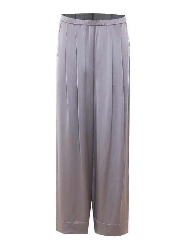 ELEH: jeans a zampa - Pantaloni grigi