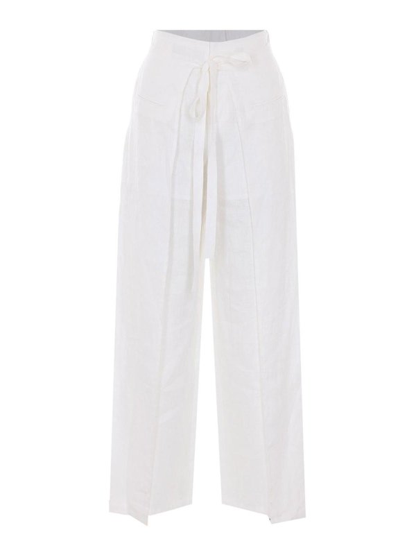 ELEH: Casual Hosen - Casual Hose - Weiß