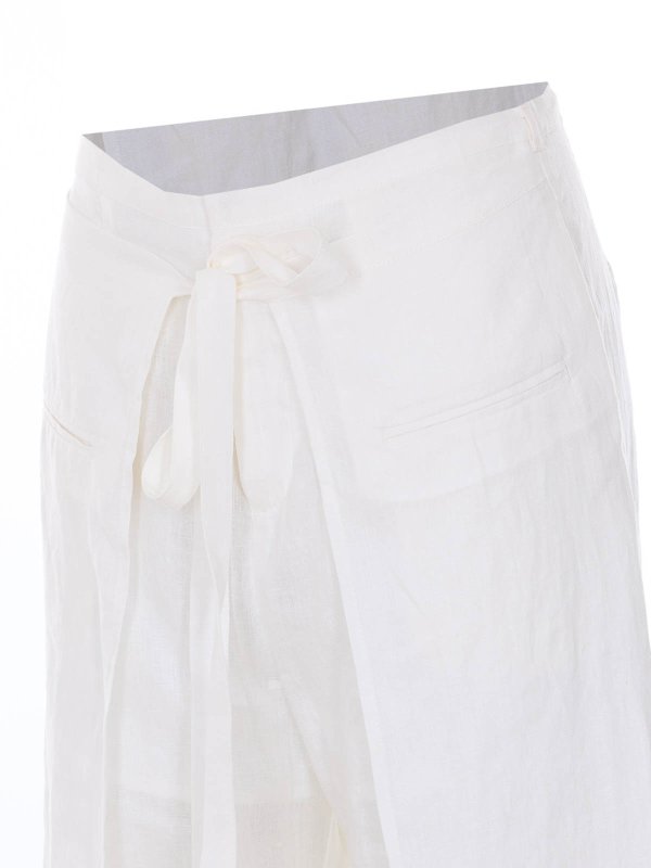 The Best Shops ELEH: Casual Hosen - Casual Hose - Weiß