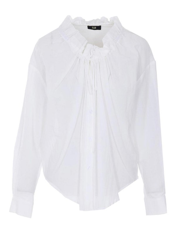 ELEH: shirts - White Shirt