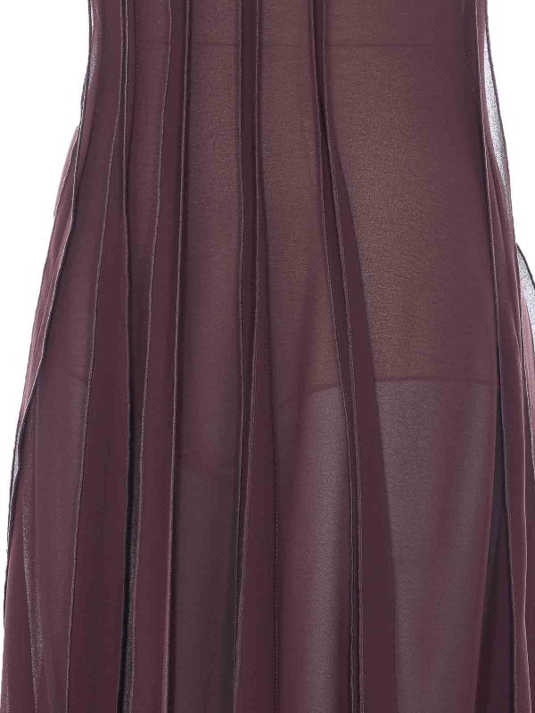 The Best Shops ELISABETTA FRANCHI: ニーレングスドレス - 膝丈ドレス - ブラウン