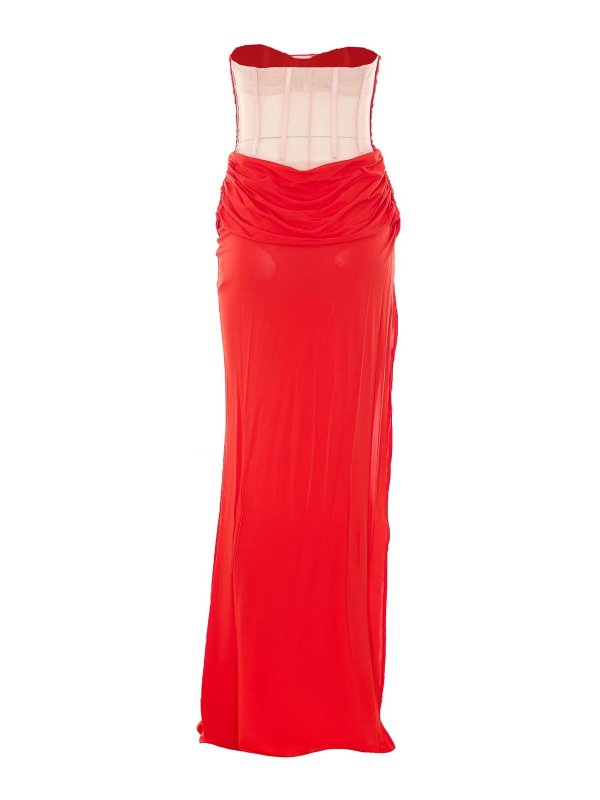 ELISABETTA FRANCHI: Abendkleider online - Abendkleid - Rot
