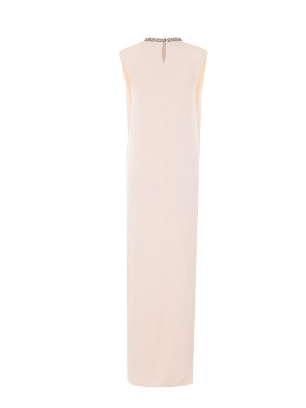 ELISABETTA FRANCHI: Knielange Kleider online - Knielanges Kleid - Beige
