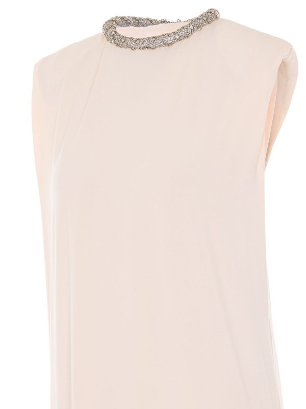 The Best Shops ELISABETTA FRANCHI: Knielange Kleider - Knielanges Kleid - Beige