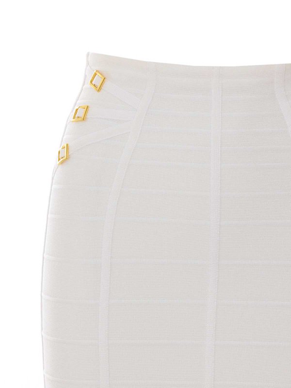 Midirock - Weiß shop online: ELISABETTA FRANCHI