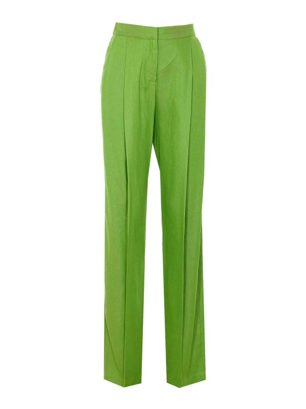 ELISABETTA FRANCHI: Casual Hosen - Casual Hose - Grün