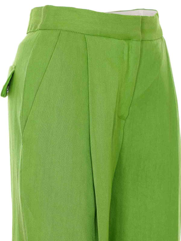The Best Shops ELISABETTA FRANCHI: Casual Hosen - Casual Hose - Grün