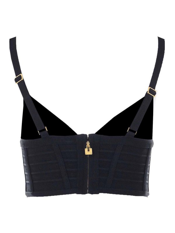 ELISABETTA FRANCHI: Tops und Tank Tops online - Top - Schwarz