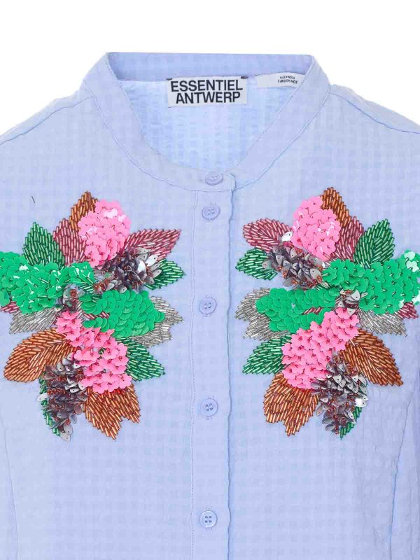 Hemd - Blau shop online: ESSENTIEL ANTWERP