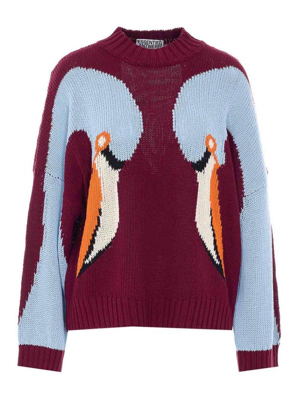ESSENTIEL ANTWERP: Pull col rond - Pull Col Rond - Multicolore