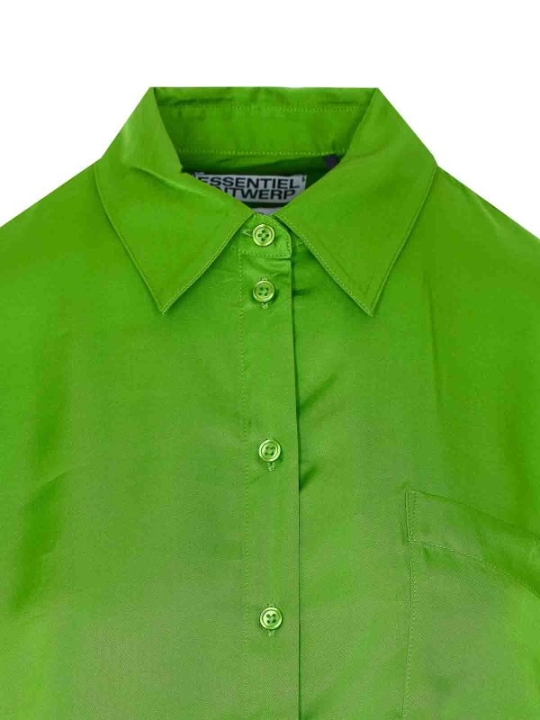 Hemd - Grün shop online: ESSENTIEL ANTWERP