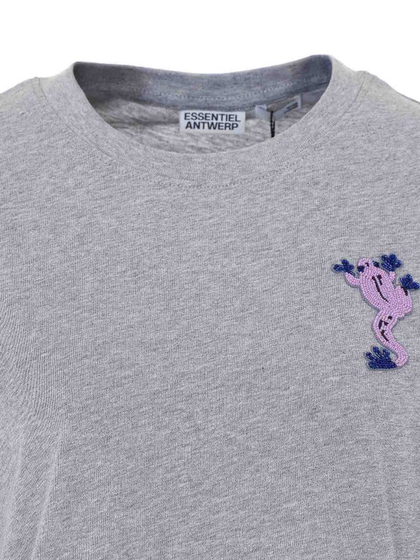T-Shirt - Grau shop online: ESSENTIEL ANTWERP